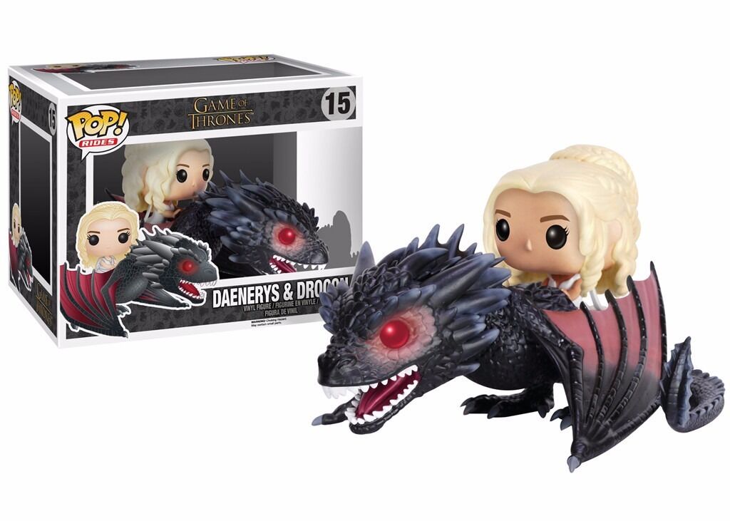 Funko Pop! Rides: Game Of Thrones Dragon & Daenerys Vinyl Action Figure