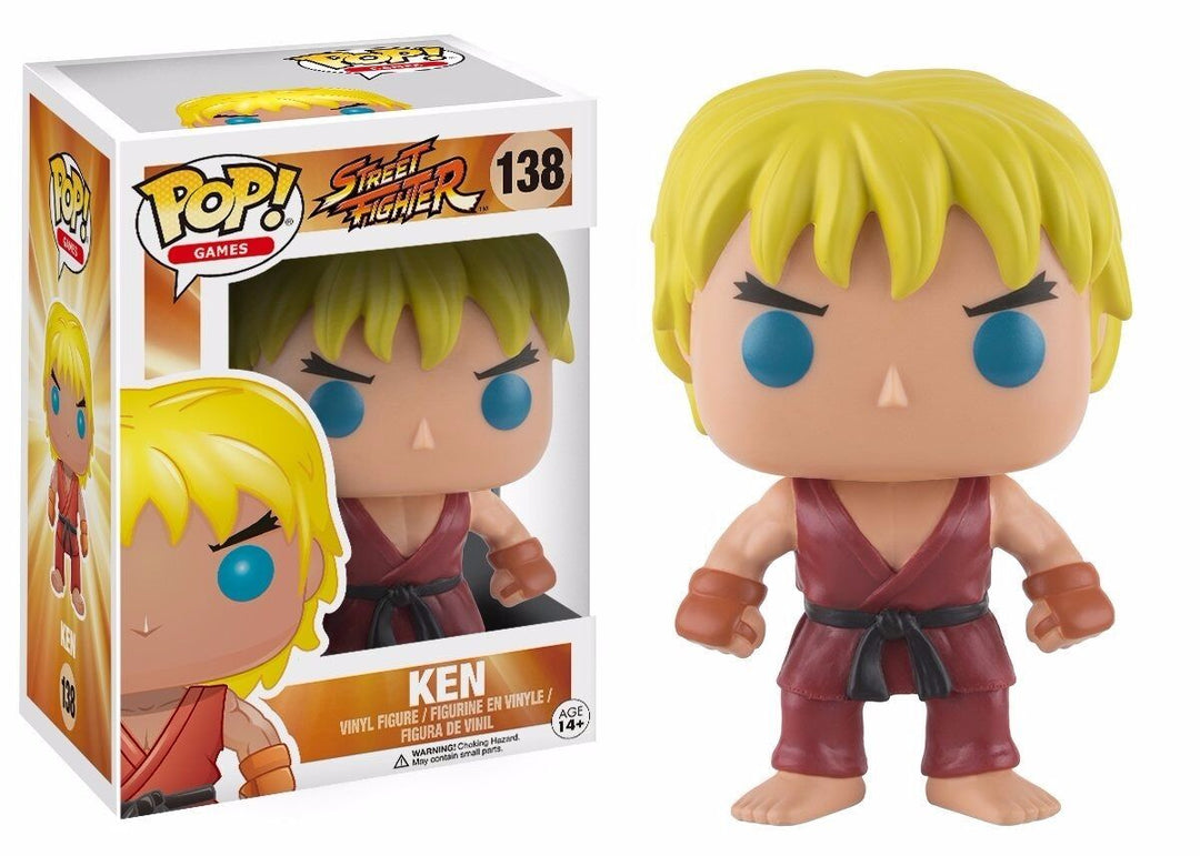 Funko Pop Games Street Fighter Ken Vinyl Action Figure
