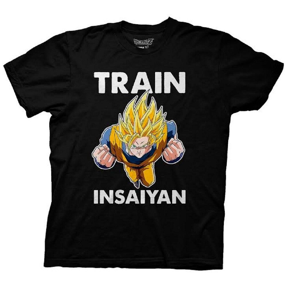 Dragon Ball Z Goku Train Insaiyan Dragon Ball Adult T-Shirt