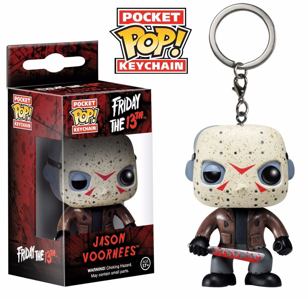 Funko Pop Keychain Horror Jason Voorhees Figure Pocket Key Pop