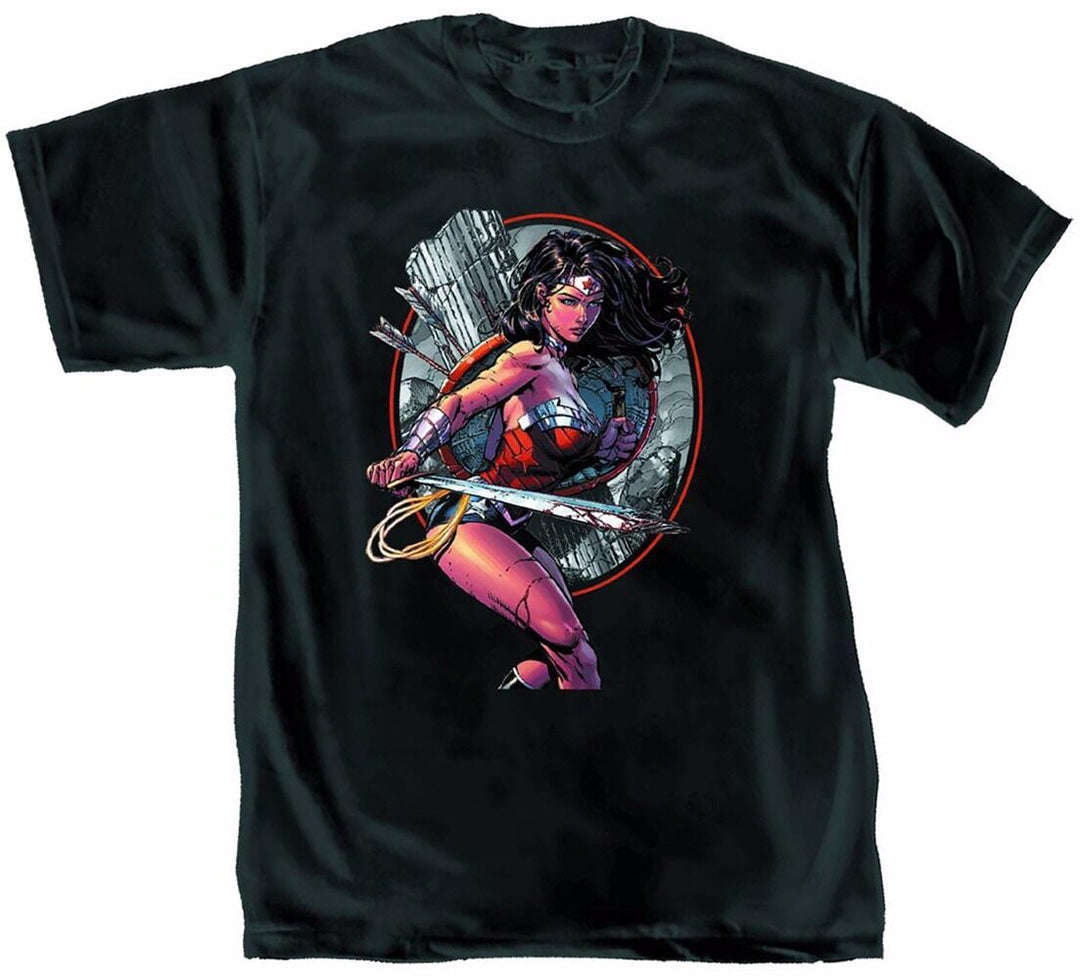 Wonder Woman Warrior DC Comics Premium Adult T-Shirt