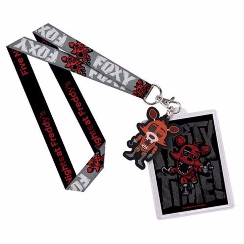 Funko Five Nights At Freddy's Foxy Lanyard Neck Strap Id Holder