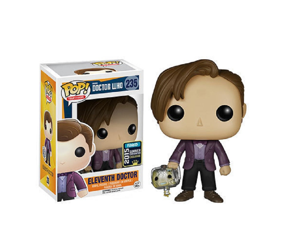 Funko Pop! Doctor Who Eleventh Doctor w/ Cyberman Head Exclusive Vinyl Figure
