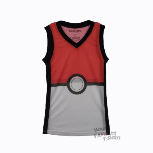 Pokemon Poke Ball Athletic Basketball Jersey Junior Tank Top