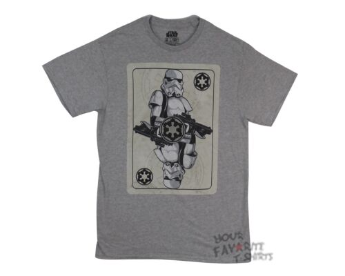 Star Wars Trooper Stormtrooper Playing Card Adult T-Shirt