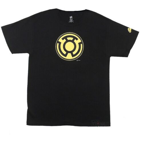 Green Lantern Sinestro Corps Symbol DC Comics Adult T-Shirt