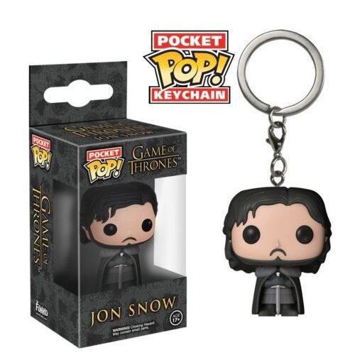 Game Of Thrones Jon Snow Funko Pop! Vinyl Figure Keychain
