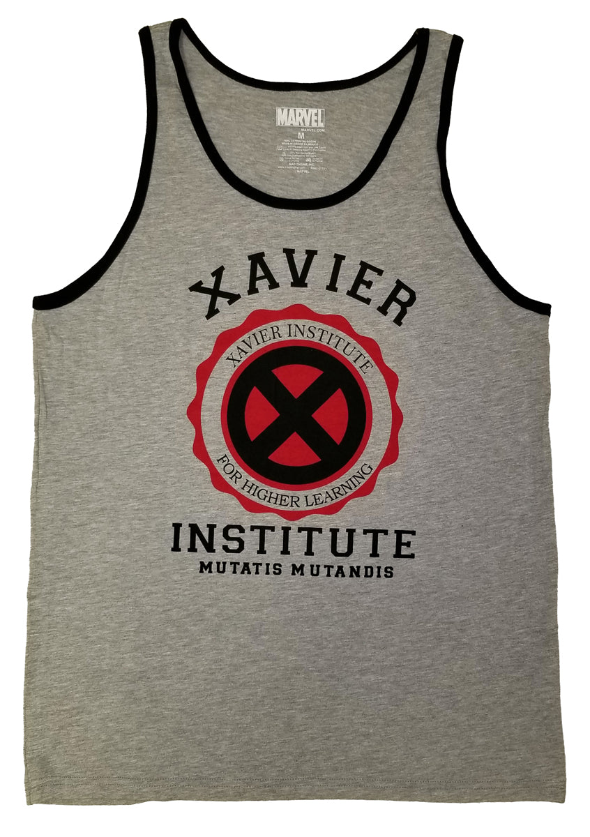 X-Men Xavier School Marvel Comics Adult Tank Top