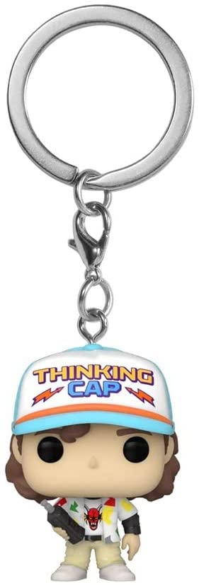 Funko Pop! TV Keychain: Stranger Things - Dustin Vinyl Figure