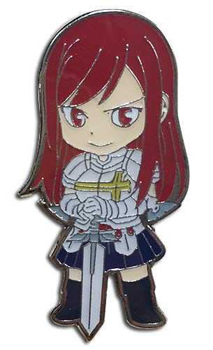 Fairy Tail SD Erza Anime Enamel Pin
