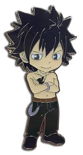 Fairy Tail SD Gray Anime Enamel Pin