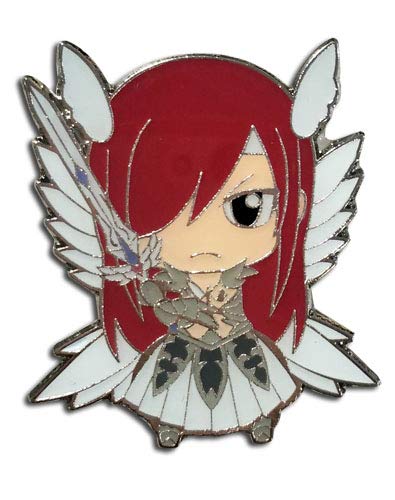 Fairy Tail SD Erza Armor Anime Enamel Pin