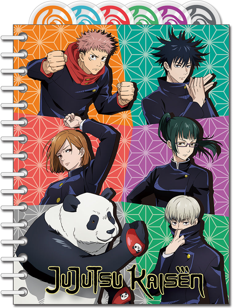 Jujutsu Kaisen - Character Group Tabbed Notebook Great Eastern Entertainment