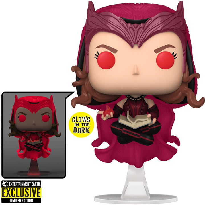 Funko Pop! WandaVision Scarlet Witch Glow-in-The-Dark EE Exclusive