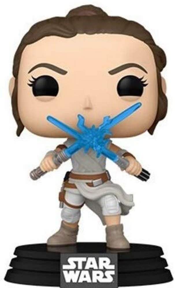 Funko Pop! Star Wars Episode 9 Rey with 2 Light Sabers Vinyl Figure