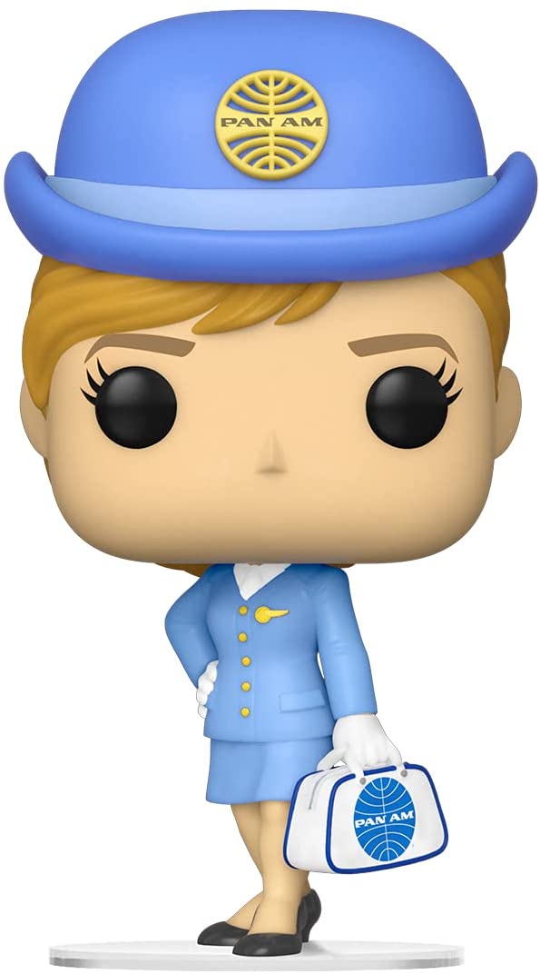 Funko Pop! Ad Icons Pan Am - Stewardess with White Bag Vinyl