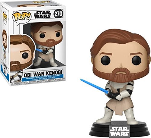 Funko Pop Star Clone Wars-OBI Wan Kenobi Vinyl Figure