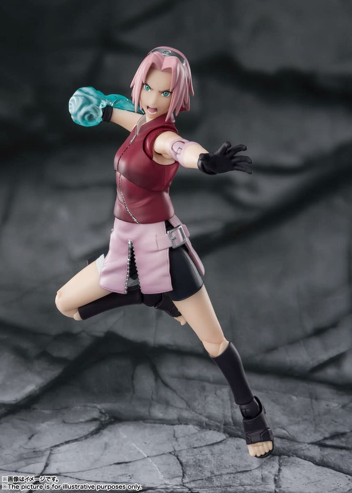 Tamashi Nations - Naruto Shippuden - Sakura Haruno - Inheritor of Tsunade's Indominable Will Bandai Spirits S.H.Figuarts