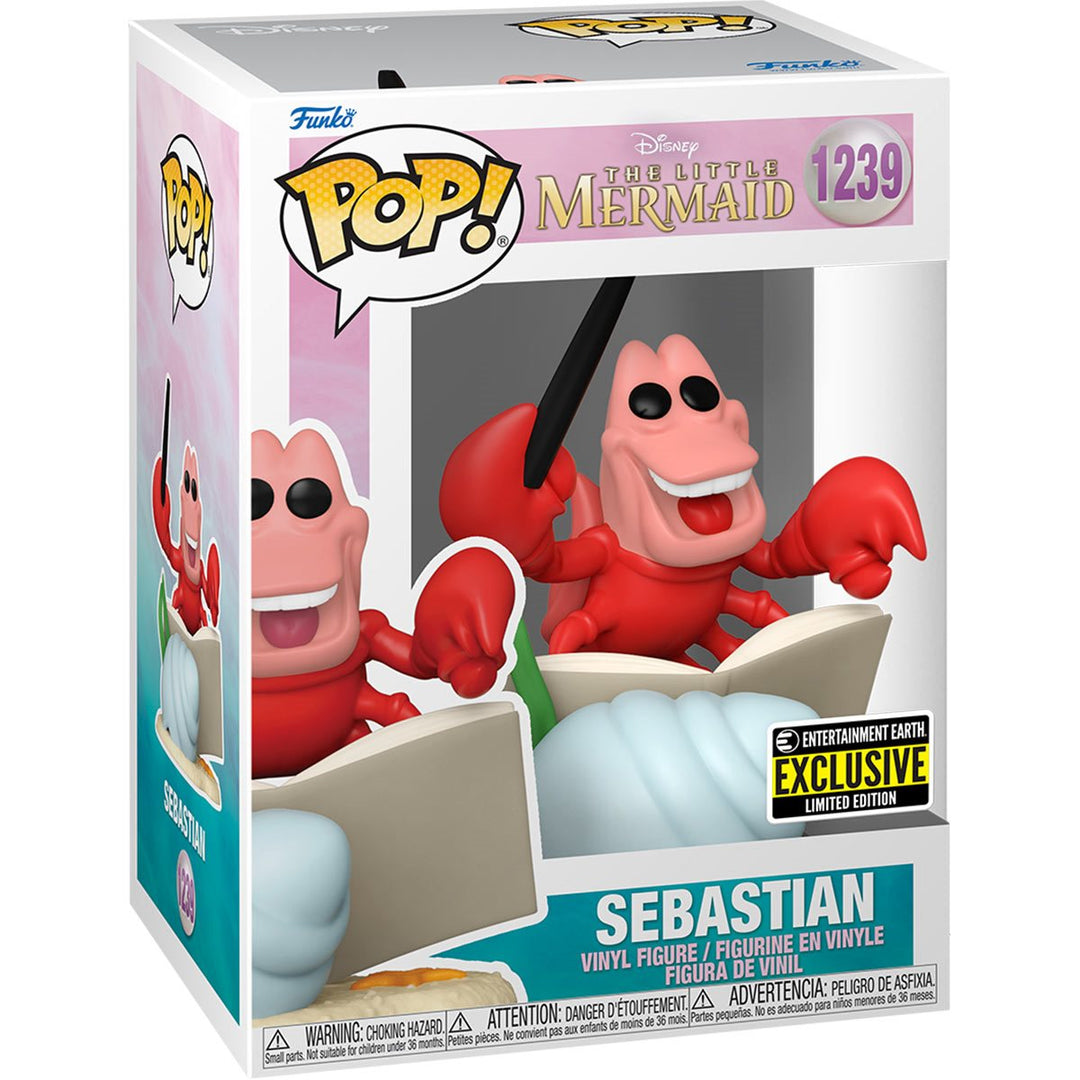 Funko Pop! Disney: The Little Mermaid - Sebastian Entertainment Earth Exclusive