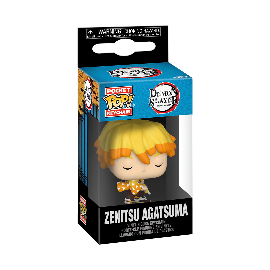 Funko Pop! Keychain: Demon Slayer - Zenitsu Agatsuma