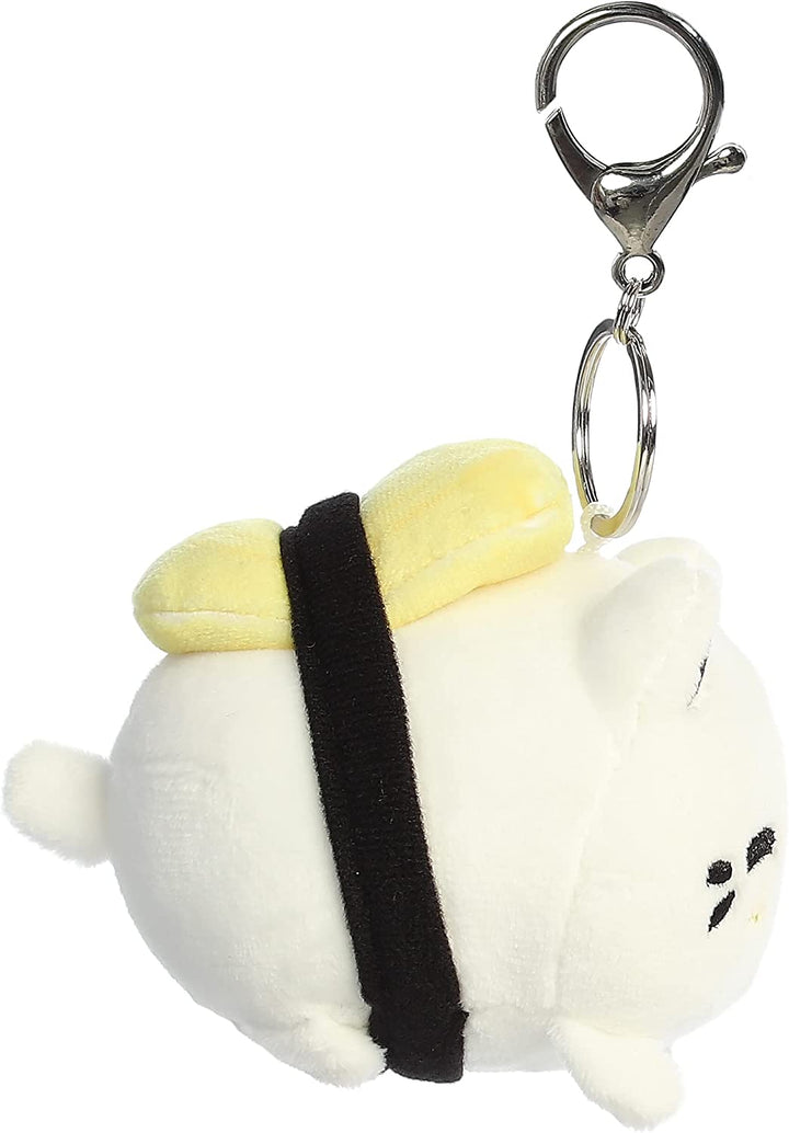 Aurora - Tasty Peach - 3.5" Tamago Sushi Meowchi Keychain
