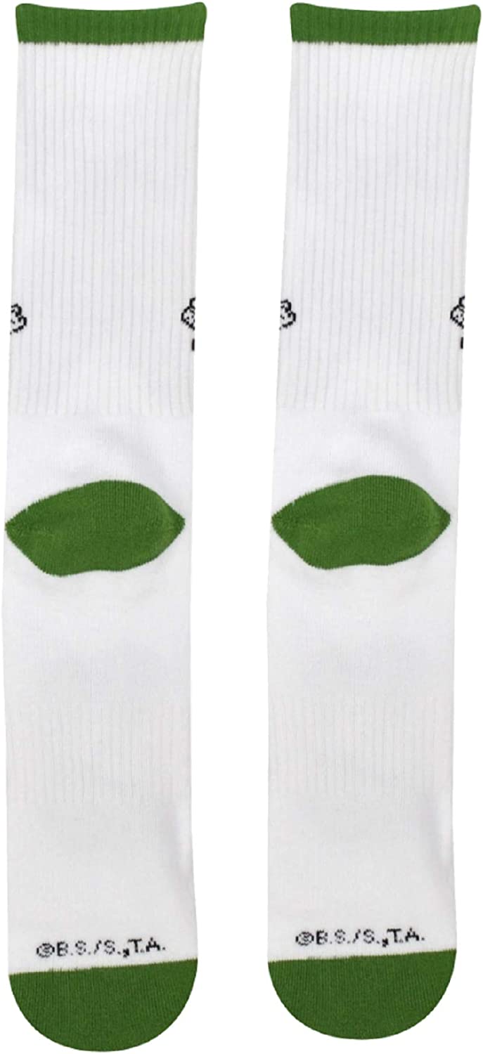 Dragon Ball Z Cell Chibi Anime Athletic Crew Socks