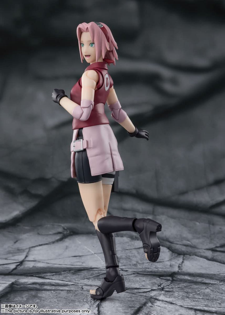 Tamashi Nations - Naruto Shippuden - Sakura Haruno - Inheritor of Tsunade's Indominable Will Bandai Spirits S.H.Figuarts
