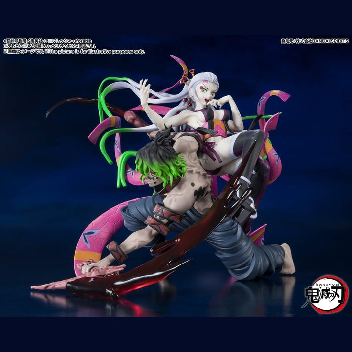 TAMASHII NATIONS - Demon Slayer Kimetsu no Yaiba - Daki and Gyutaro Bandai FiguartsZERO