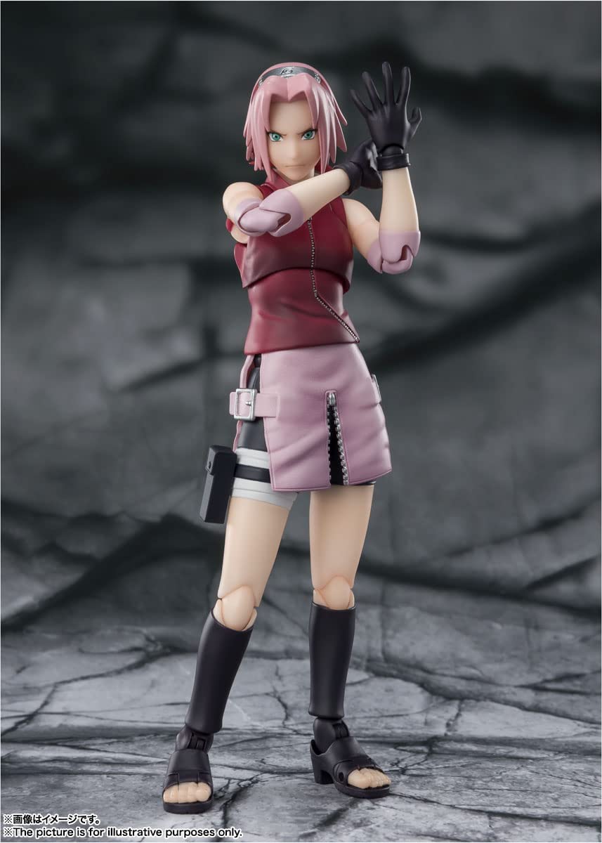 Tamashi Nations - Naruto Shippuden - Sakura Haruno - Inheritor of Tsunade's Indominable Will Bandai Spirits S.H.Figuarts