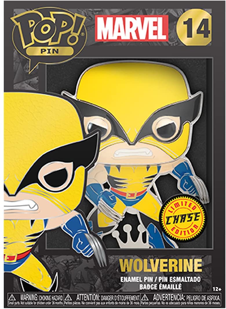 Funko Pop! Pins: Marvel - X-Men - Wolverine Chase Pin