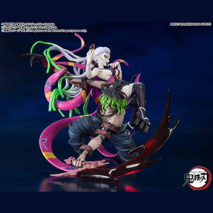 TAMASHII NATIONS - Demon Slayer Kimetsu no Yaiba - Daki and Gyutaro Bandai FiguartsZERO