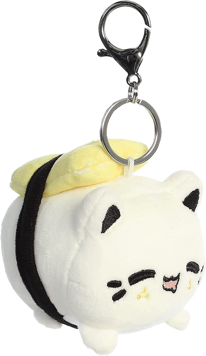 Aurora - Tasty Peach - 3.5" Tamago Sushi Meowchi Keychain