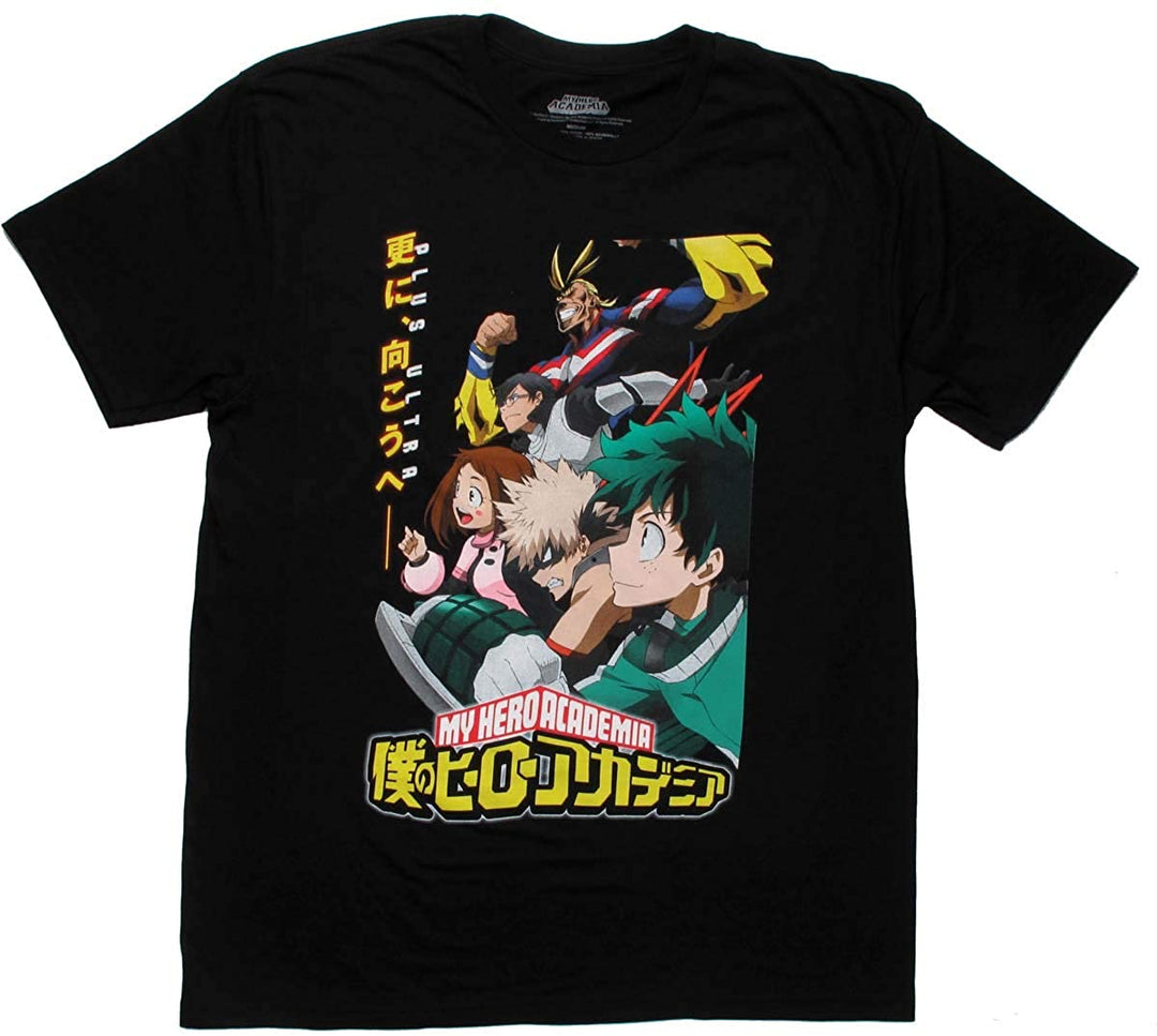 My Hero Academia Plus Ultra Group Adult T-Shirt