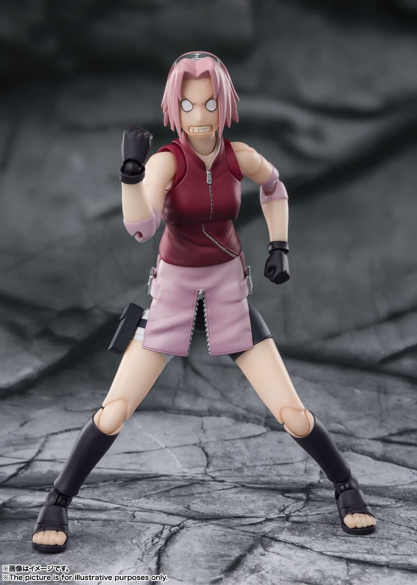 Tamashi Nations - Naruto Shippuden - Sakura Haruno - Inheritor of Tsunade's Indominable Will Bandai Spirits S.H.Figuarts