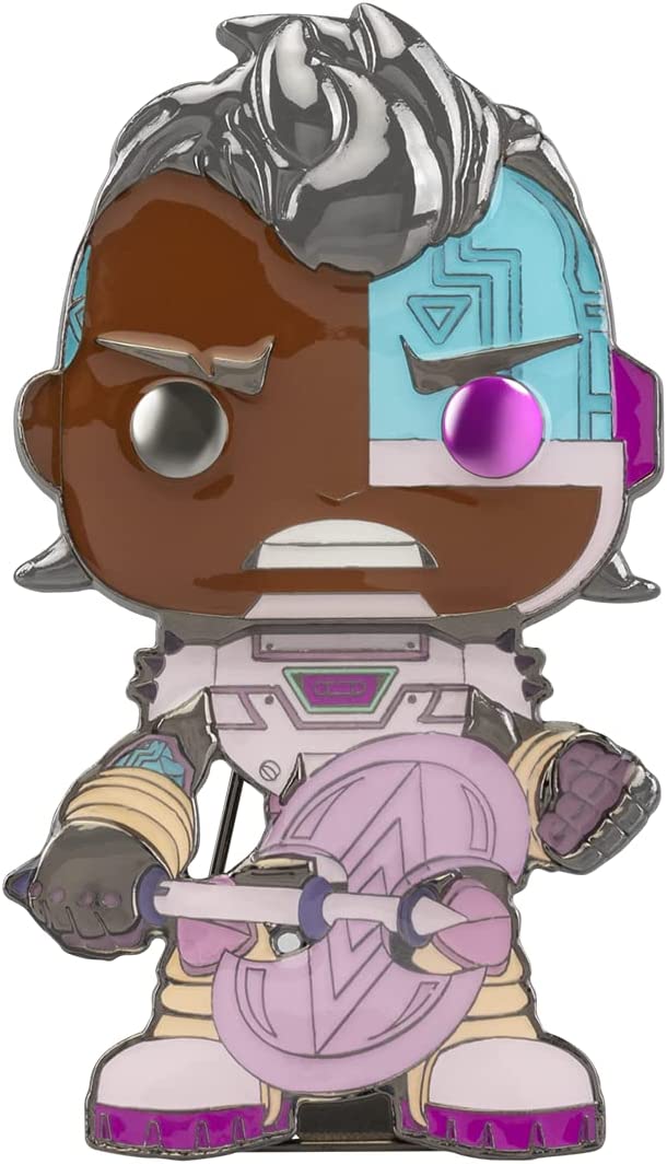 Funko Pop! Sized Pin DC: Teen Titans - Cyborg