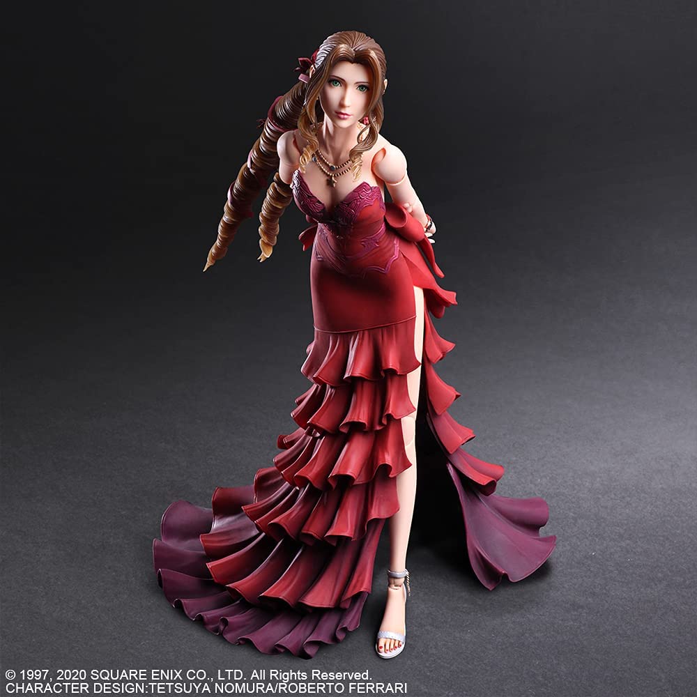 Final Fantasy VII - Remake Play Arts Kai Aerith Gainsborough Dress Action Figure
