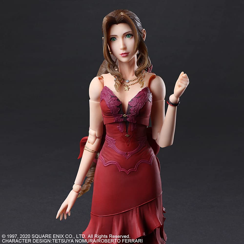 Final Fantasy VII - Remake Play Arts Kai Aerith Gainsborough Dress Action Figure