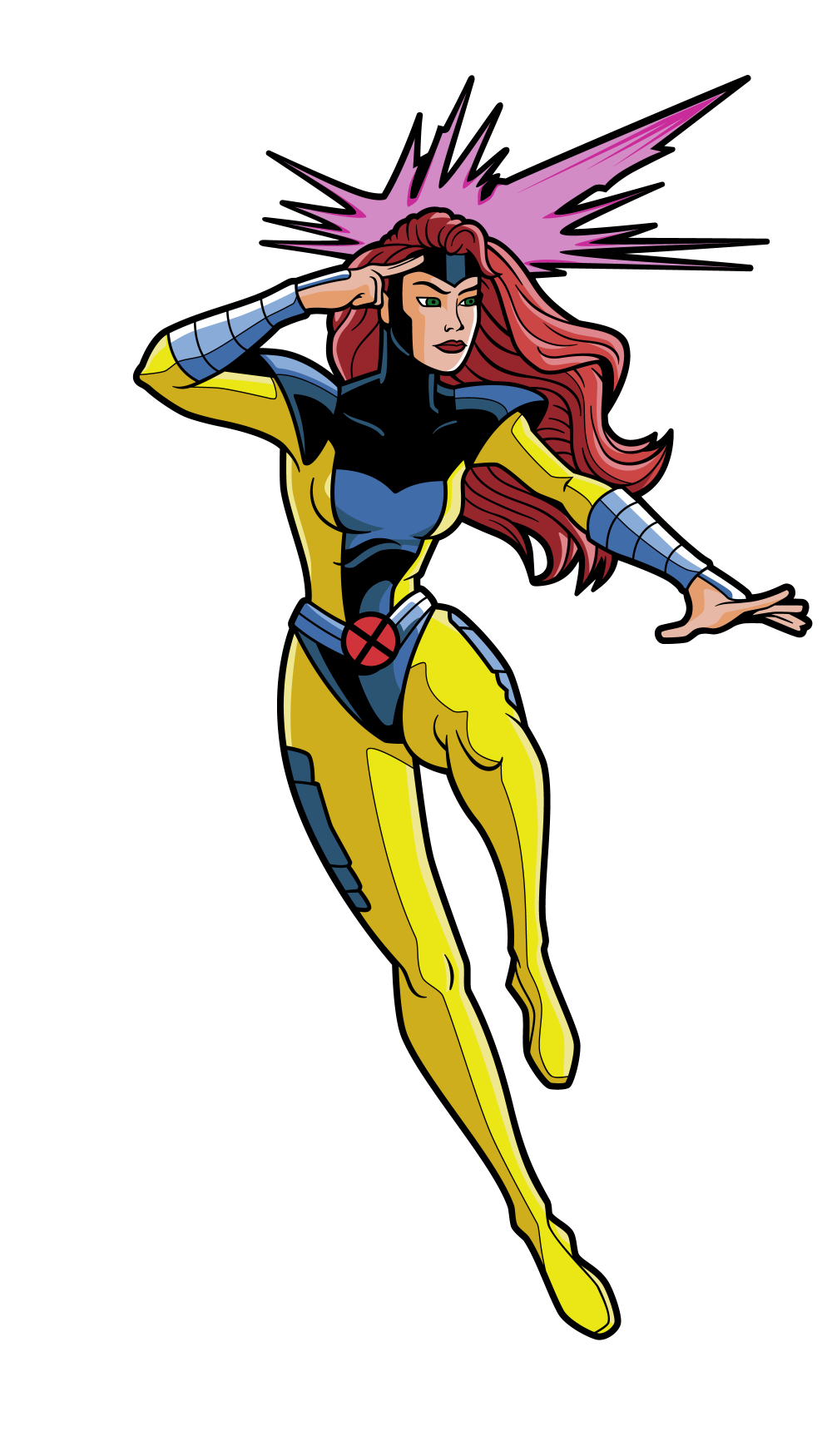FiGPiN AP Artist Proof X-Men Animated Jean Grey 639 Collectible Enamel Pin