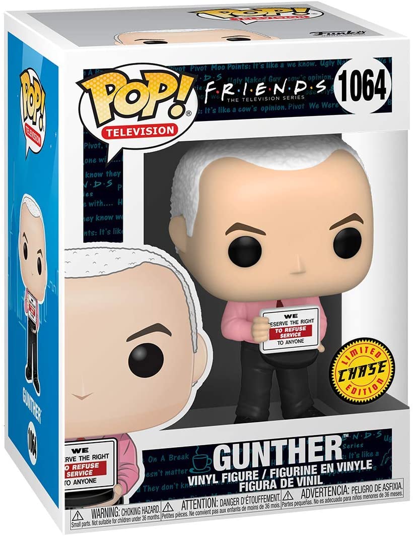 Funko Pop! TV: Friends- Gunther Chase Vinyl Figure