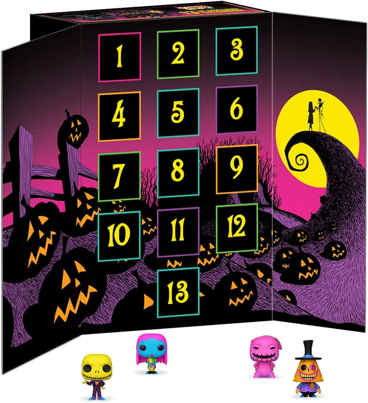 Funko Pop! Advent Calendar: 13 Days - The Nightmare Before Christmas Blacklight