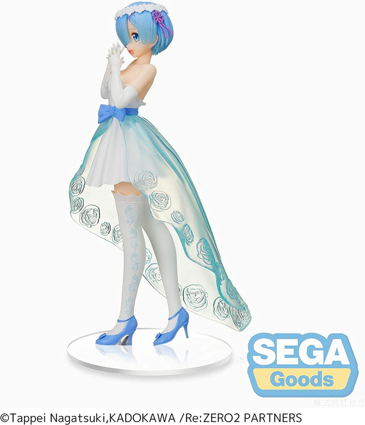 SEGA Re:Zero – Starting Life in Another World: Rem Wedding Dress Ver. SPM Figure
