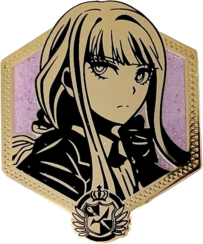 Golden Kyoko Kirigiri - Limited Edition Danganronpa Enamel Pin