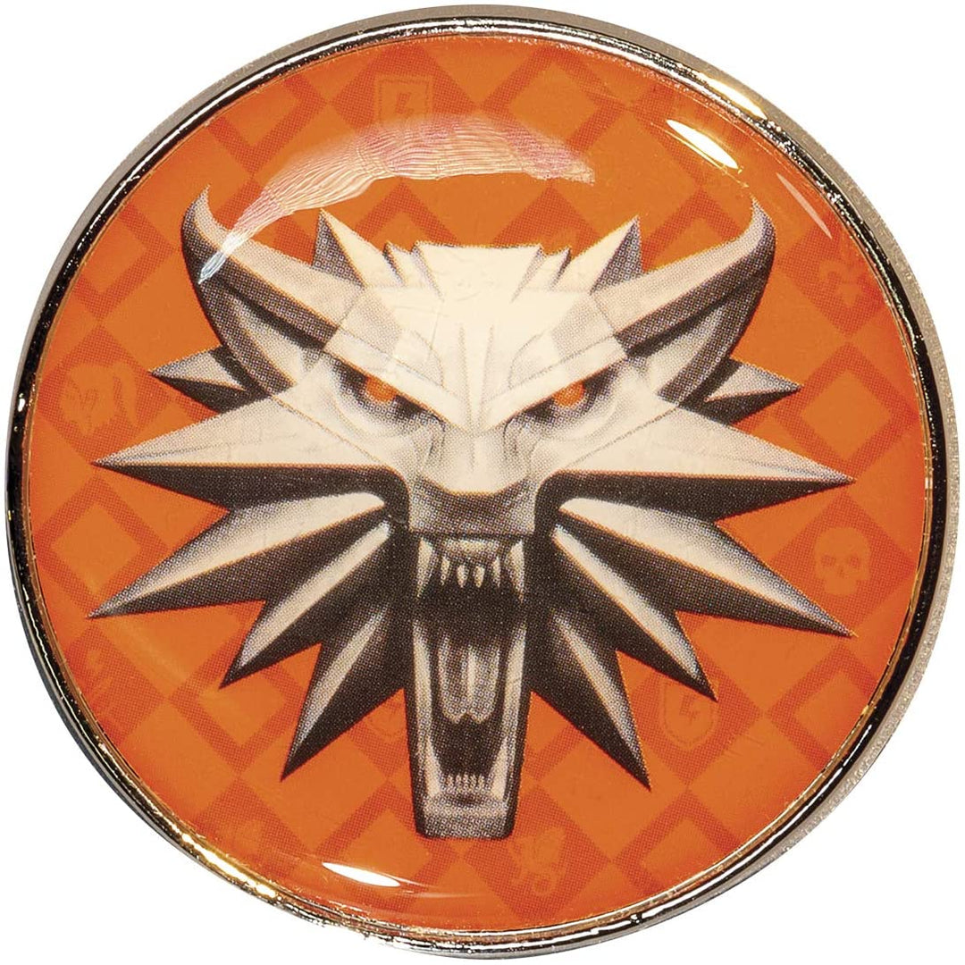 The Witcher 3 The Wild Hunt The School of The Wolf Medallion Enamel Pin