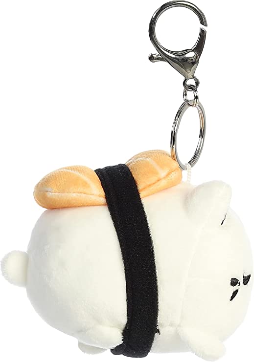 Aurora - Tasty Peach - 3.5" Salmon Sushi Meowchi Keychain