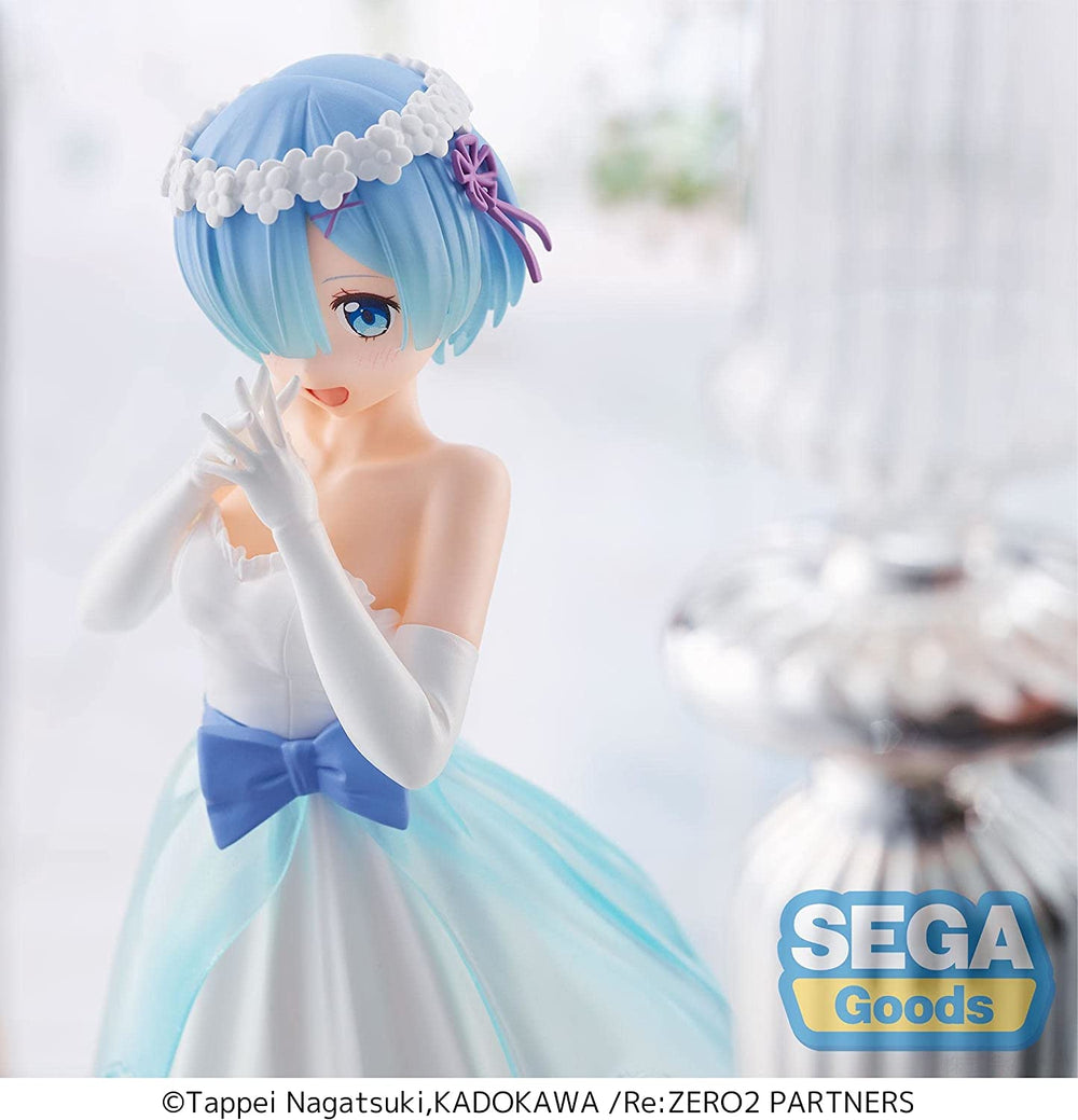 SEGA Re:Zero – Starting Life in Another World: Rem Wedding Dress Ver. SPM Figure