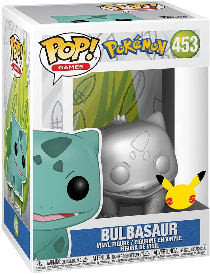 Funko Pop! Games: Pokemon - Bulbasaur SV/MT Vinyl Figure