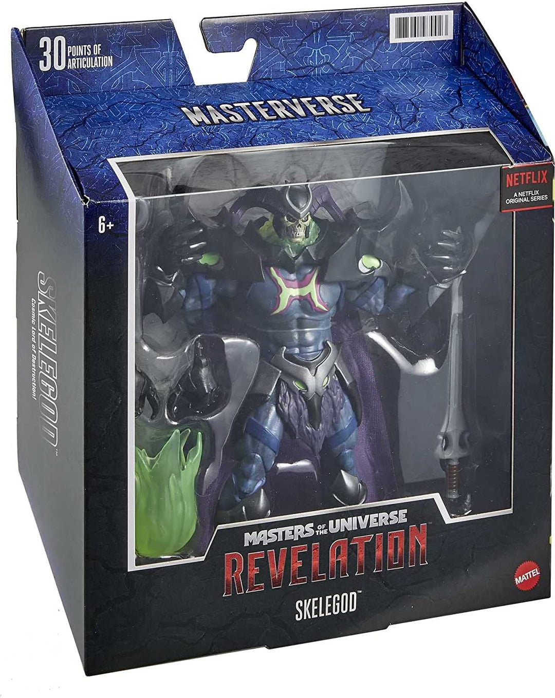 Masters of the Universe Masterverse Power of Grayskull Skeletor 9 Inch Battle Action Figure