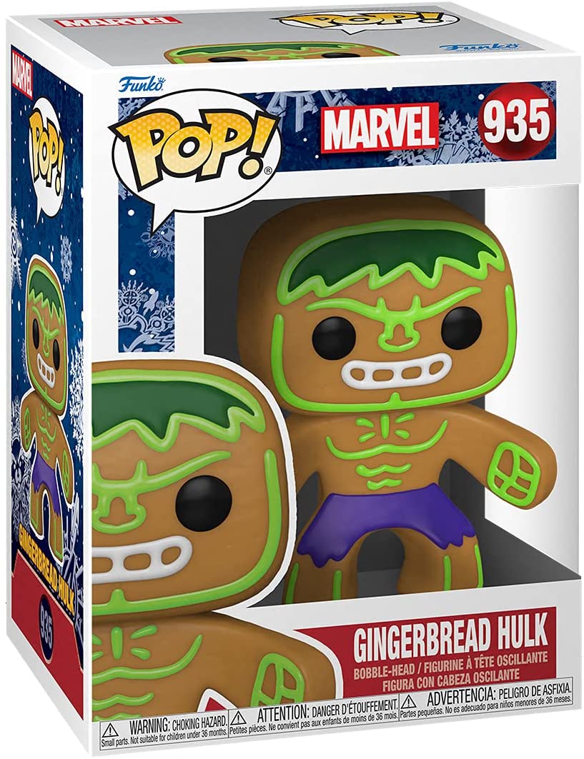 Funko Pop! Marvel: Gingerbread Hulk Vinyl Figure