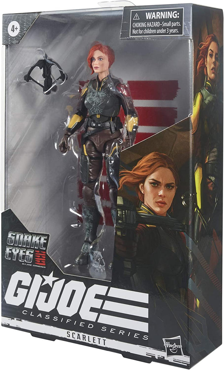 G.I. Joe Classified Series Snake Eyes Origins Scarlett Action Figure