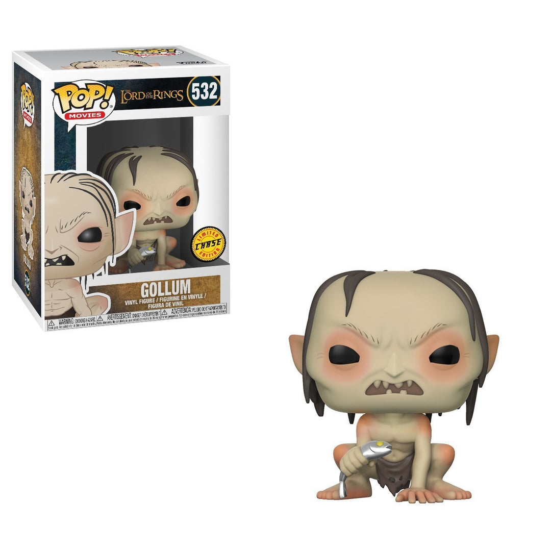 Funko Pop Movies Lord of the Rings Gollum Chase Vinyl Action Figure